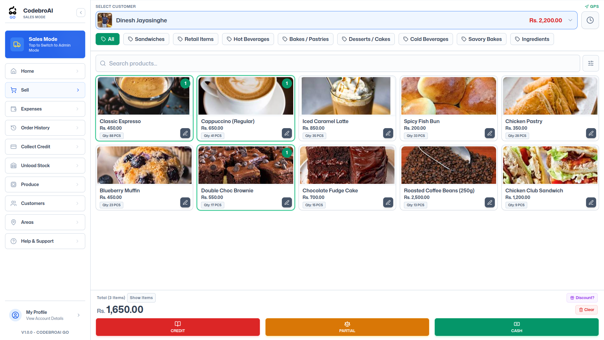 Offline Sales & POS